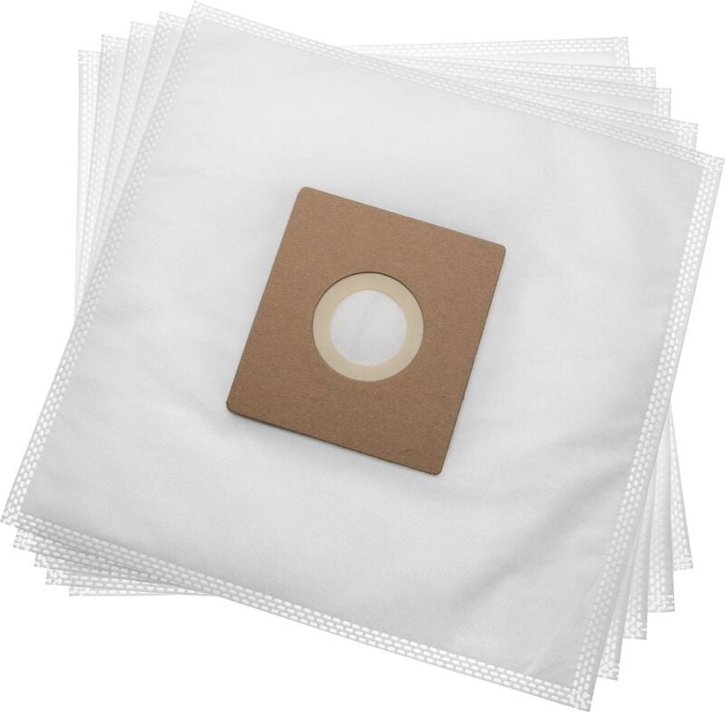 5x Staubbeutel kompatibel mit Hoover TS70TS32011 Staubsauger - 27cm x 26,5cm Weiß - Vhbw