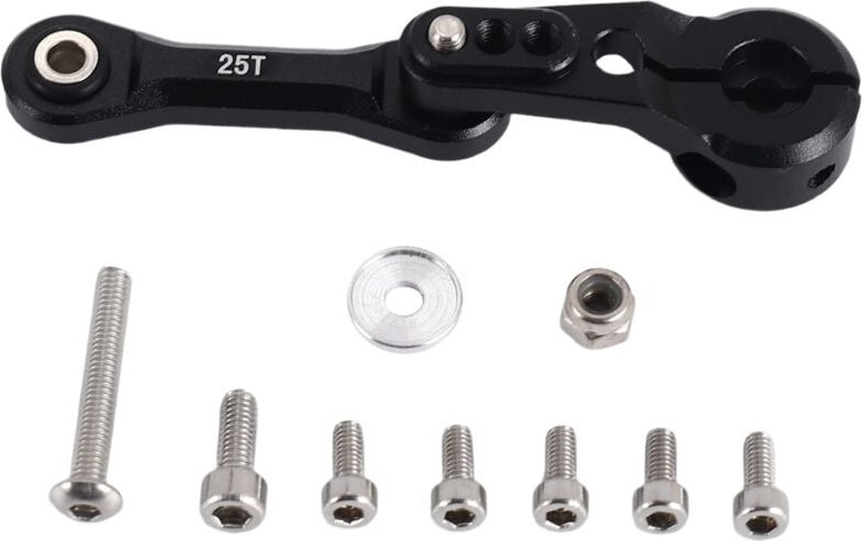 Metall 25T Servo Arm + Link Rod für ARRMA 1/7 INFRACTION MOJAVE 1/8 KRATON SENTON TALION OUTCAST Upgrade Teile, A