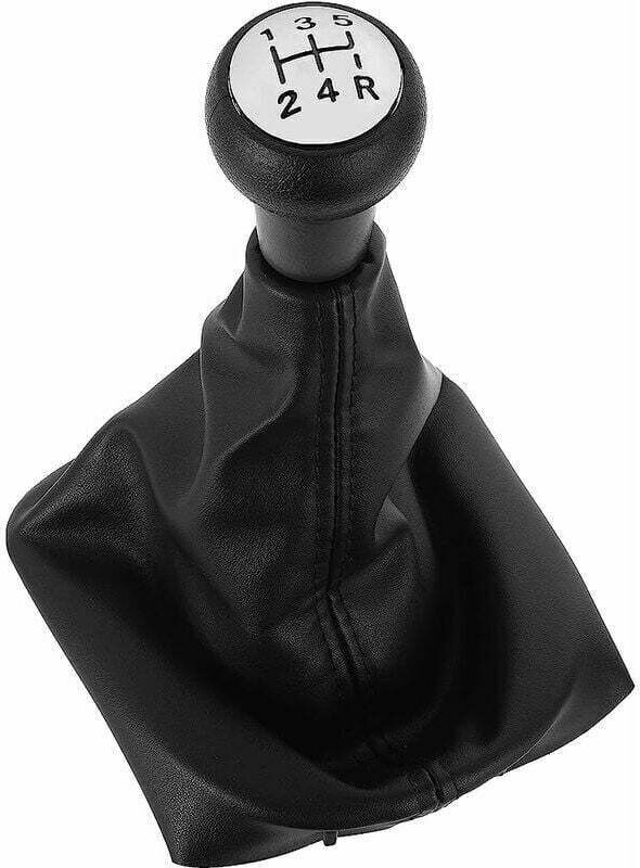 5-Gang-Schaltknauf, kompatibel mit 207, 307 CC, 308 (schwarz)