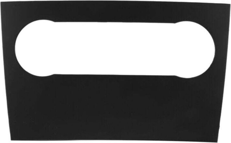 Einbausatz für Autoradio für Mercedes-Benz A-Klasse (W169) 2004–2012, inklusive Blende, Konsolenblende und Adapterplatte