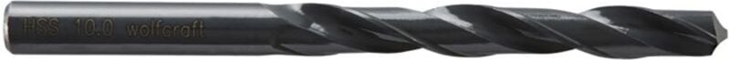 1 Spiralbohrer hss rollgewalzt ø10,0mm - 7514010 - Wolfcraft