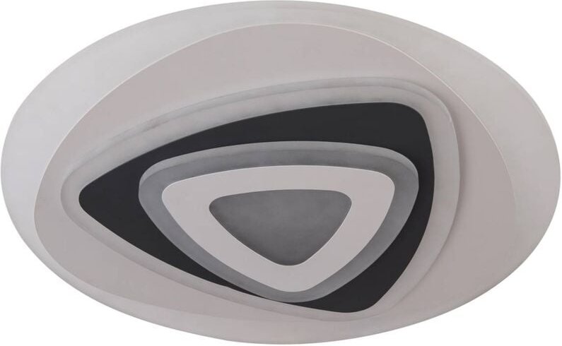 Led Deckenleuchte 'Rebeka' aus Metall dimmbar mit Fernbedienung für Wohnzimmer & Esszimmer von Lindby