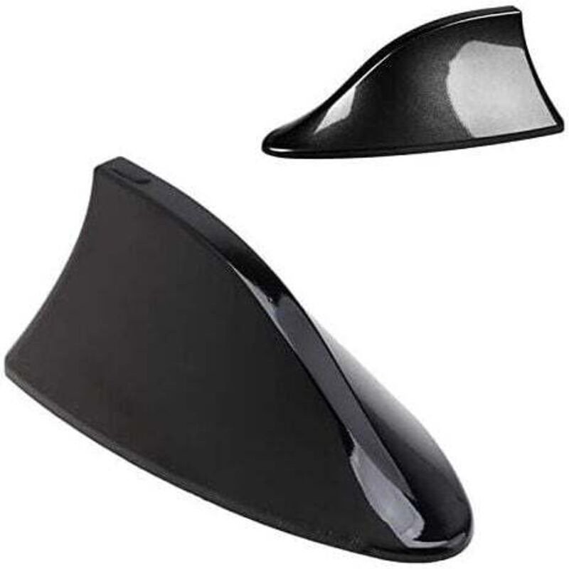 CHOYCLIT Universal-Haifischflossenantenne für Autodächer (Schwarz)