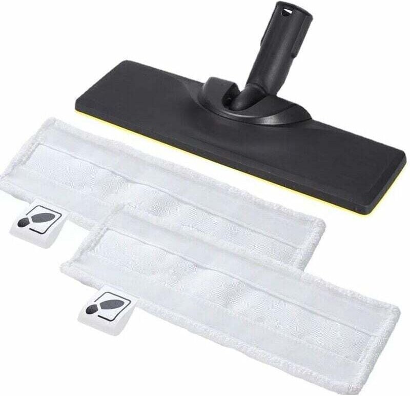 Kärcher Bodenbürstenset für schwarzen Dampfreiniger + 2 neue Bodensauger