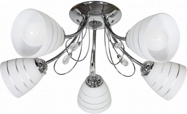 Candellux SIMPLI 35-63854 Chrom-Kronleuchter