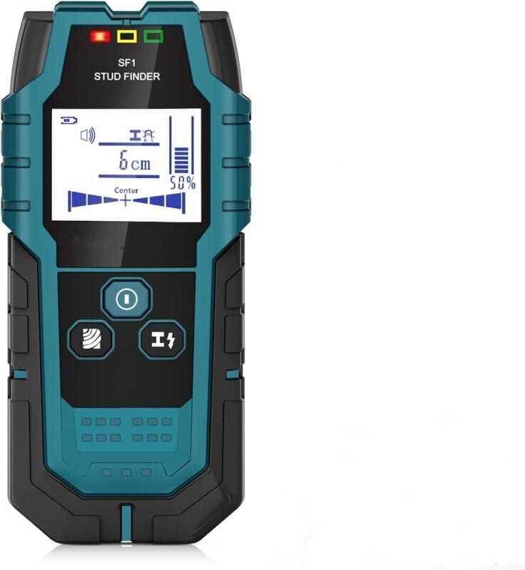 SF1 Détecteur Numérique de Construction 4 en 1, Scanner mural, Détecteur de Métaux pour bois, métal et lignes électrique...