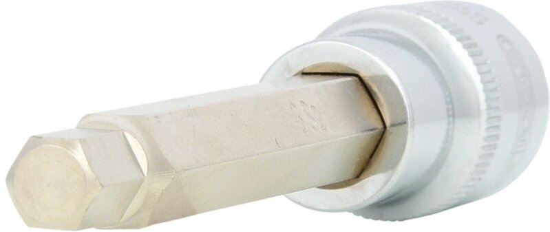 1/2' CHROMEplus Bit-Stecknuss Innensechskant, lang, 8mm