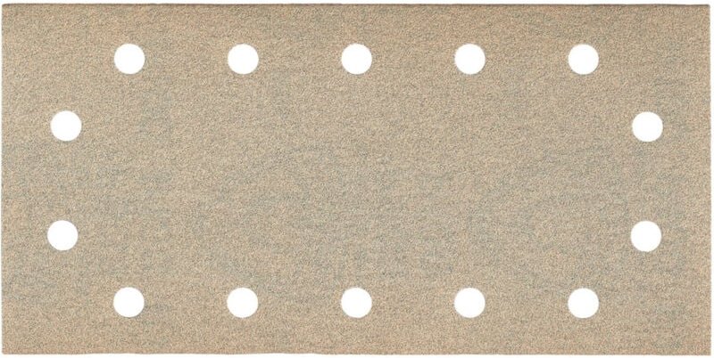 25 Haftschleifblätter 115x230 mm, p 80, Serie 'professional', für Farbe, Lacke, Spachtel, für Sander 25 Stk - Metabo