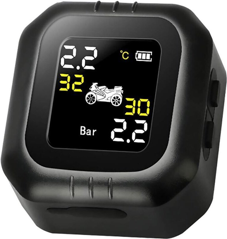 Reifendruckkontrollsystem für Motorräder, Reifendrucksensor für Lokomotiven, drahtloses, hochpräzises TPMS-Reifendruckwa...