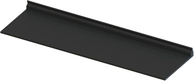 L&S Ablage passend zu Wandleuchte Sign, Ablage 388mm, Aluminium schwarz