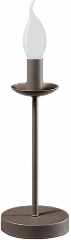 Ducale tischleuchte 1xe14 max 40w taubengrau - 6268to - Perenz