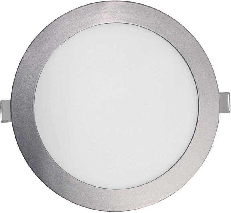 Rundes, ultraflaches LED-Einbaudownlight 26W 2400lm Ø21cm 4000K Aluminium 7hSevenOn