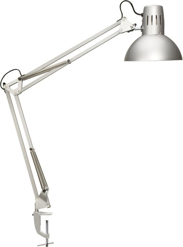 Study 8230595 Klemmleuchte Energiesparlampe E27 60 w Silber - Maul