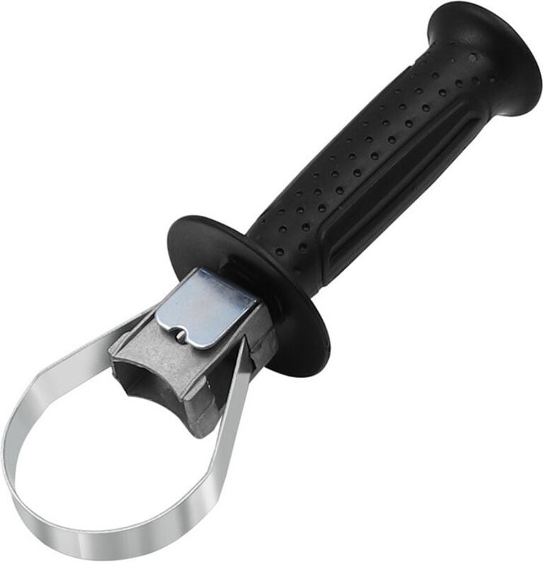 Poignée de marteau perforateur, 60-65 mm, poignée avant de rechange pour perceuses à percussion, marteaux et médiators -...