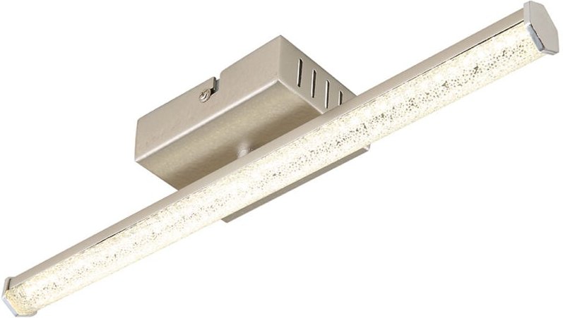 Thumbnail - Globo - Deckenlampe Deckenleuchte Wohnzimmerlampe silber Kristalllampe led l 34, 2 cm