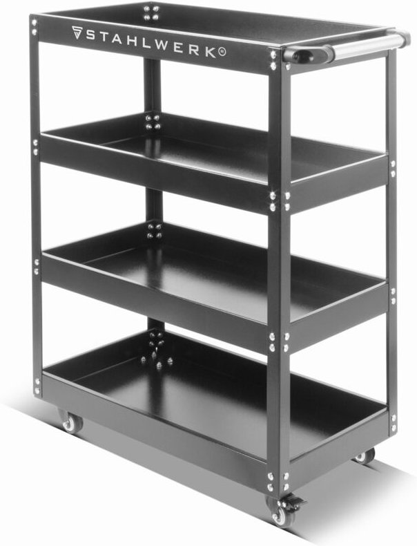 STAHLWERK Werkzeugwagen ST-875 Rollwagen Montagewagen Etagenwagen