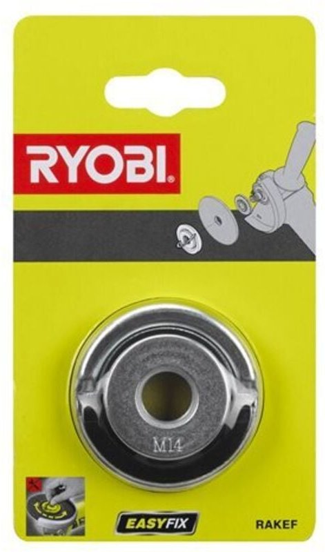 Rakef fixtec Flansch M14 Gewinde ohne Schlüssel - Ryobi