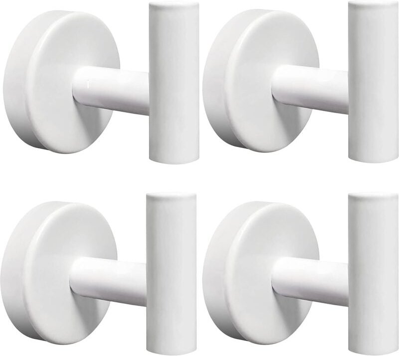 Gabrielle - Handtuchhaken, 4 Stück, Badezimmer-Wandhaken, Halter, SUS304 Edelstahl, Mantel, Robe, Kleiderhaken für Bad, ...