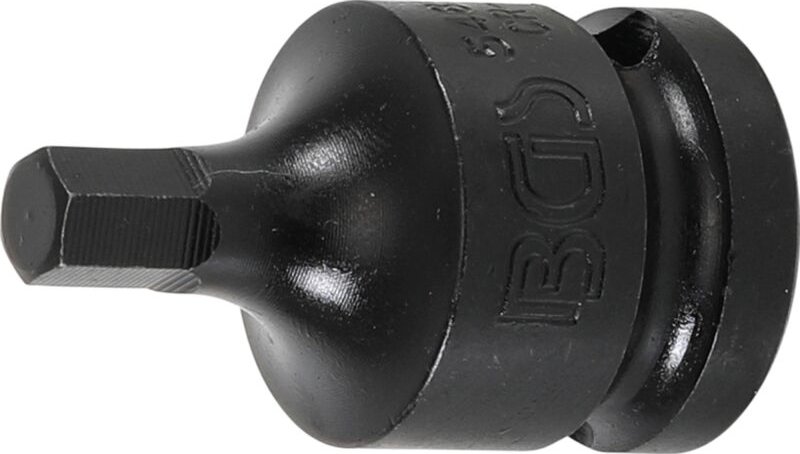 Bgs Technic - Kraft-Bit-Einsatz Länge 42 mm Antrieb Innenvierkant 12,5 mm (1/2') Innensechskant 7 mm