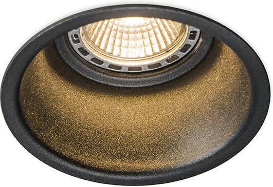 Moderner Einbaustrahler schwarz GU10 50mm - Dept