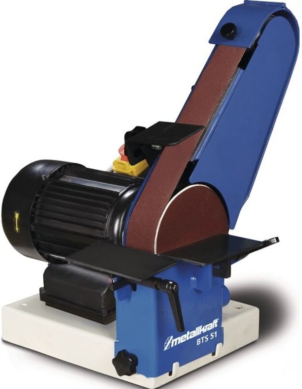 Band- u.Tellerschleifer bts 51 50x1.000mm Schleifteller-Ø 150mm 22 m/s 750W - 3700051 - Metallkraft