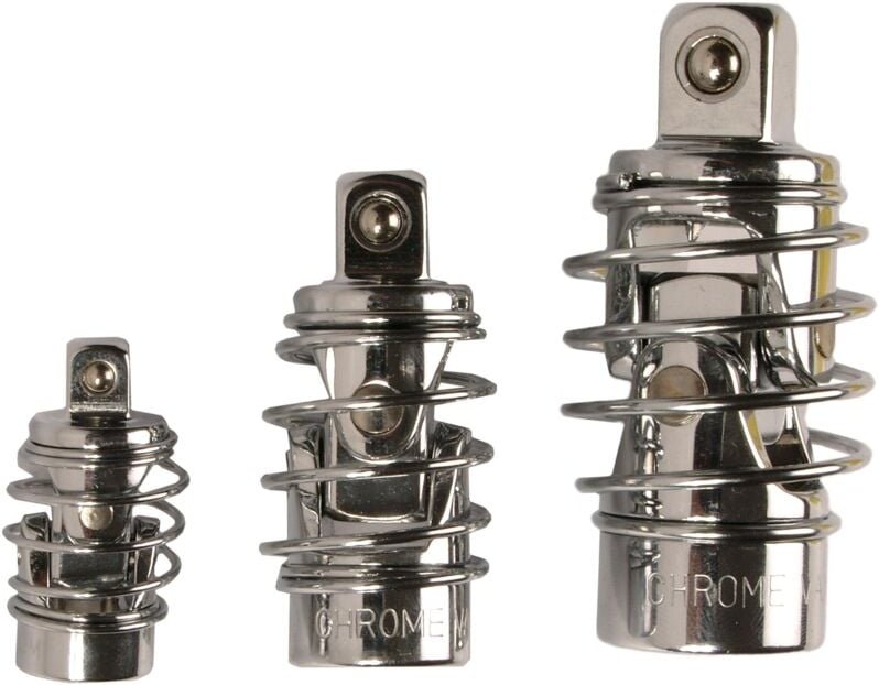 Bgs Technic - Kardangelenk-Satz mit Feder 6,3 mm (1/4') / 10 mm (3/8') / 12,5 mm (1/2') 3-tlg.