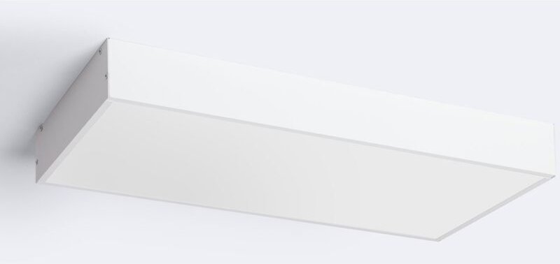 Efectoled - LED-Panel 120x60 cm 63W 6300lm lifud + Oberflächenbausatz 4000K lifud No Flicker Individuell Neutralweiß