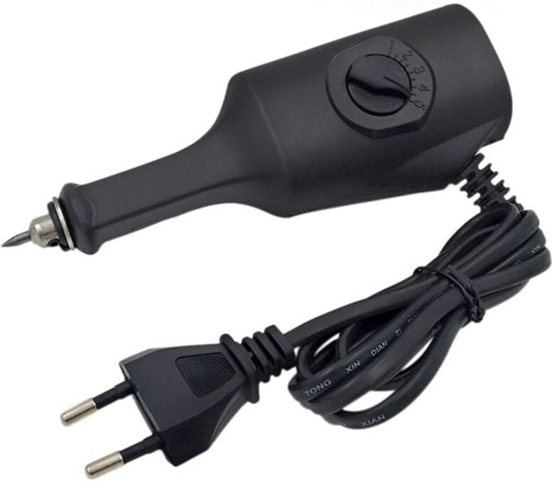 Elektrische Graveur Carving Pen Plotter Maschine Meißel Tipps eu Stecker