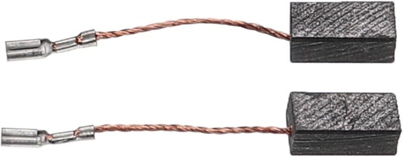 Vhbw - 2x Kohlebürste 6,5 x 9 x 17 mm Ersatz für Hitachi 999-076 für Elektrowerkzeug