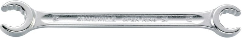 41082224 24 22 x 24 Offener Doppelringschlüssel Schlüsselweite (Metrisch) 22 - 24 mm - Stahlwille