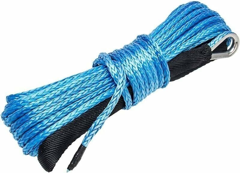 Synthetisches Windenseil 6 mm x 15 m (1/4 x 50'), Bruchkraft 3400 kg (10000 lb), synthetisches Windenkabel für atv utv (...