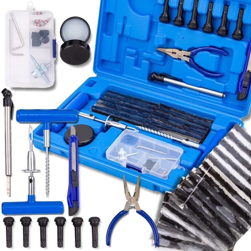 ROCKFORCE Reifenreparaturset, 44 Elemente, Komplettset