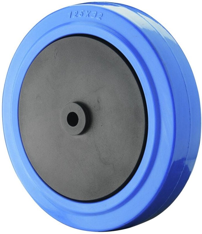 BS Rollen Gummirad B62.126 Raddurchmesser 125 mm