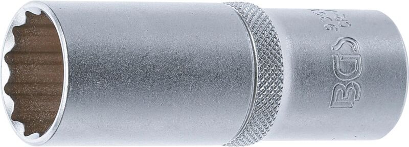 Bgs Technic - Steckschlüssel-Einsatz Zwölfkant, tief Antrieb Innenvierkant 12,5 mm (1/2') sw 21 mm