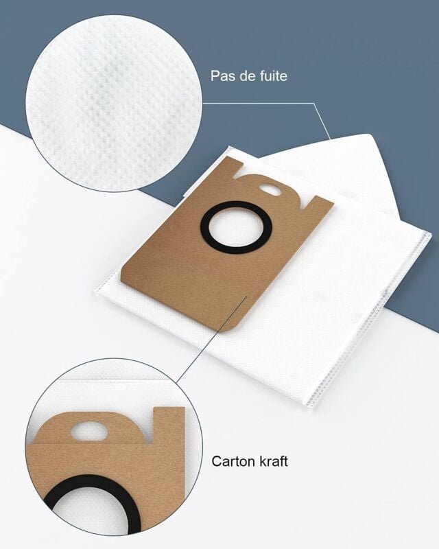 Stück wasserdichte Staubbeutel für Laresar L6 Pro Roboter-Staubsauger