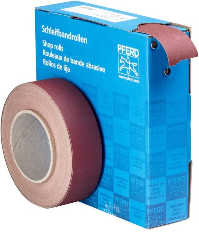 45016424 Schleifpapierrolle Körnung (num) 240 (l x b) 25 m x 38 mm 25 m - Pferd