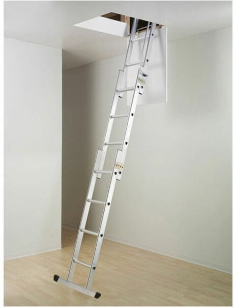 Hailo - Klappleiter 3 Stufen 3x4 Sprossen - HobbyStep