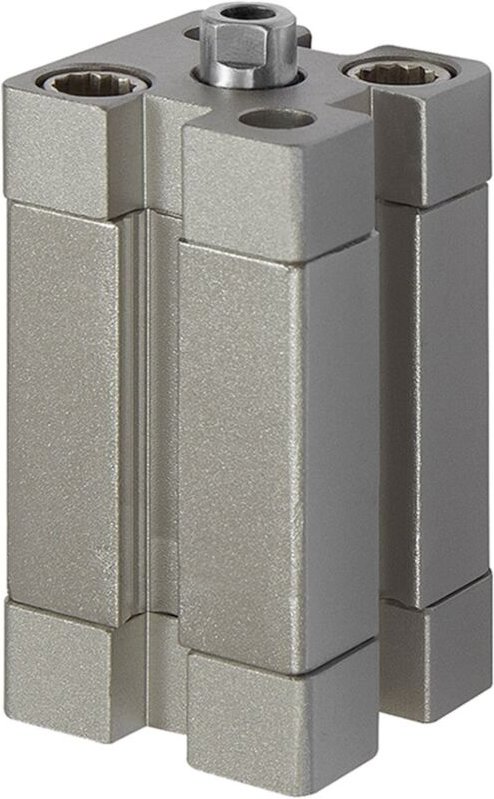 Kompaktzyl., einfachw., ig, eingef., Ø20, Hub20, M5, ISO21287 - Riegler