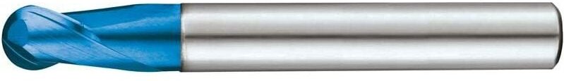 Radiusfräser kurz wn vhm TiALN Schaft ha 30Grad Z2 0,5mm Format
