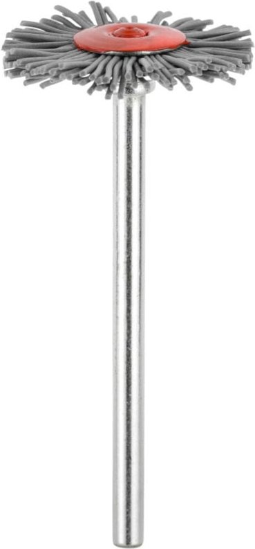 Lessmann ® - Lessmann Miniatur-Rundbürste mikroabrasiv, SiC Korn 500, Bürsten-⌀xBürstenbreite: 22X2 mm