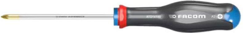 Facom - Protwist-Schraubendreher für Kreuzschlitzschraube Pozidriv pz 1x75 ATD1X75