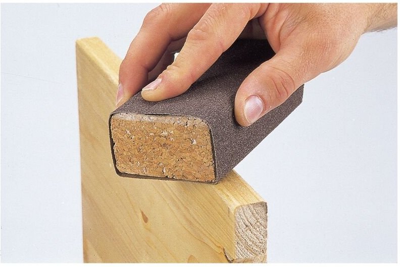 KWB - 484900 Handschleifklotz, Kork, 40 x 80 x 120 mm 1 St.