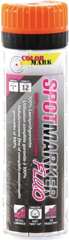 Dupli-color - ColorMark Spotmarker - professioneller Markierspray 500ml, orange
