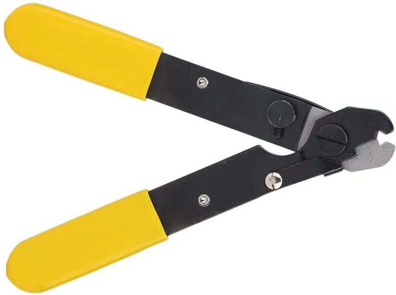 Fitags - Hochwertige Glasfaserkabel-Abisolierzange, Cutter, Handwerkzeug, Einzelmaul-Wimler-Zange