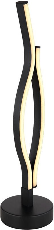 Tischlampe - Geronimo - schwarz - metall - ø 12cm - led - - Globo