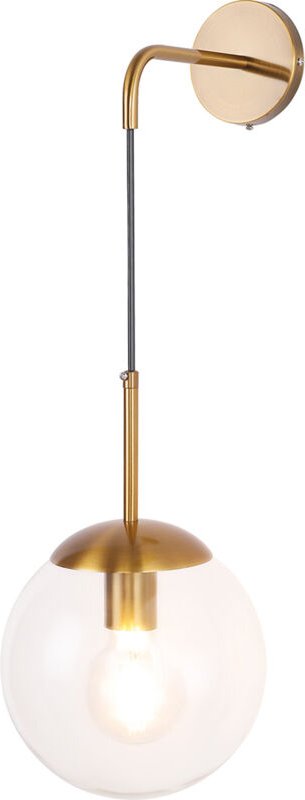 Wandleuchte - Glaskugel - Cali Transparent