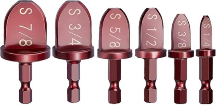 HVAC-Reparaturwerkzeuge, Aufweitwerkzeug für Kupferrohre von Klimaanlagen, Aufweitwerkzeug mit 1/4-Zoll-Sechskantgriff