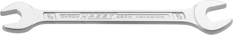 Hazet - Doppel-Maulschlüssel 450NA-9/16X5/8VKH Außen-Sechskant Profil 9