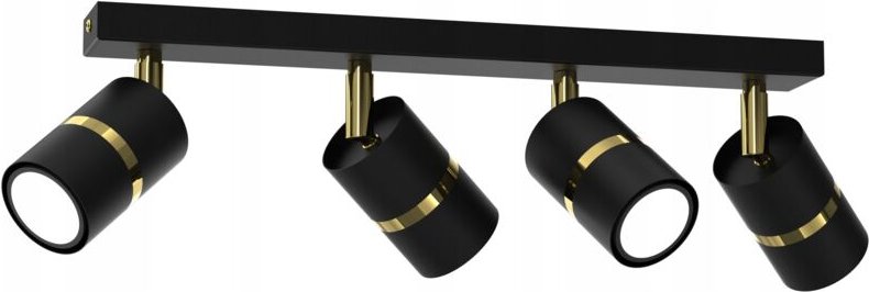 Thumbnail - Frei. Ewilight JOKEYS Streifen-Deckenleuchte, verstellbar 4x GU10