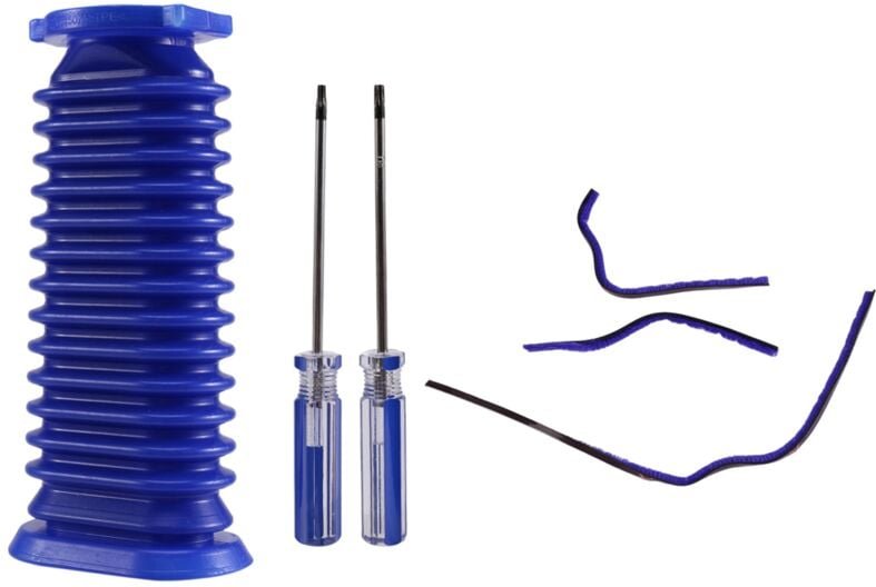 Für Dyson V7 V8 V10 V11 Staubsauger Weichen Rollen Kopf Weichen Plüsch Streifen Roller Saug Blau Schlauch